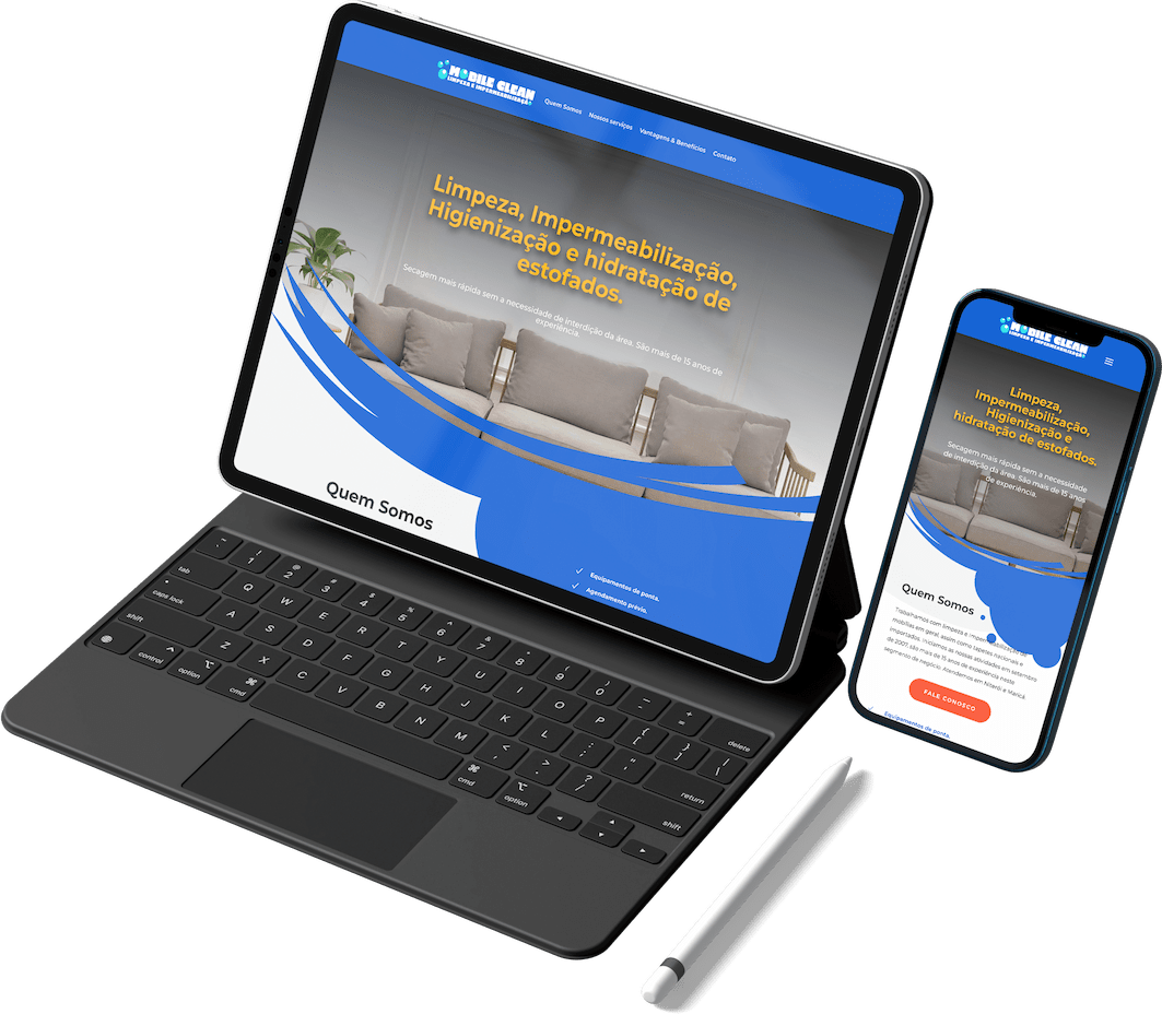 Projeto_MobilieeClean Criação de Sites e Lojas Virtuais em Niterói XBCriativo
